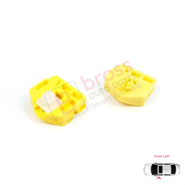 Renault Kangoo MK2 FW KW 2007-2021 Citan W415 807212230R İçin Ön Sol Cam Kriko Tamir Klipsi A+B - Resim 5