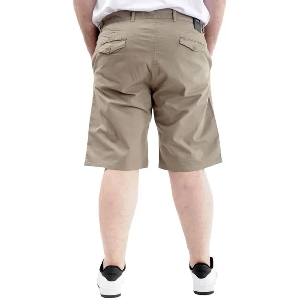 Büyük Beden Erkek Kapri Yancep Nice Classic 21402 Bej - Resim 4