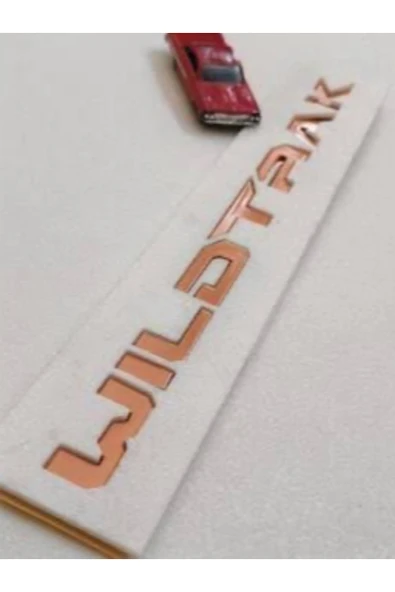 ROAL TUNİNG Ford Ranger Wildtrak Kaput Logo Yazısı – Mat ABS Plastik Tuning Aksesuar (ROAL Tuning) - Resim 2