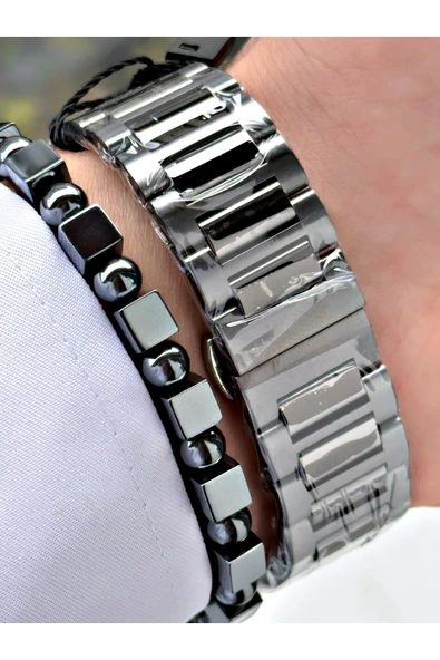 Reward Füme Renk Fonksiyonlar Aktif Spor Çelik Erkek Kol Saati + BİLEKLİK HEDİYELİ - Resim 5