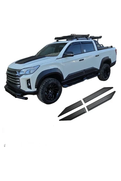 ROAL TUNİNG SSANG YONG GRAND MUSSO KAPI GÖVDE KAPLAMA KABARTMA 2018-24 MODEL UYUMLU - Resim 3