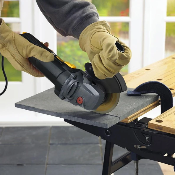 CAT DA09022 115mm Profesyonel Fayans, Seramik, Mermer Elmas Kesme Diski (Sürekli Kenar) - Resim 4