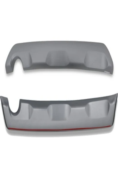 ROAL TUNİNG DACİA DUSTER ÖN VE ARKA TAMPON DİFÜZÖR KORUMA PARK SENSÖRLÜ 2018 VE ÜZERİ - Resim 2