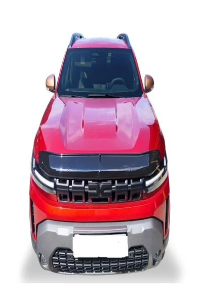 ROAL TUNİNG 2024+UYUMLU RENAULT DUSTER ÖN KAPUT KORUMA RÜZGARLIK - Resim 3