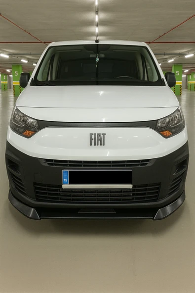 ROAL TUNİNG Fiat Doblo 2019+ Ön Tampon Lip – Piano Black ABS Tuning Aksesuar (ROAL Tuning) ürün görseli