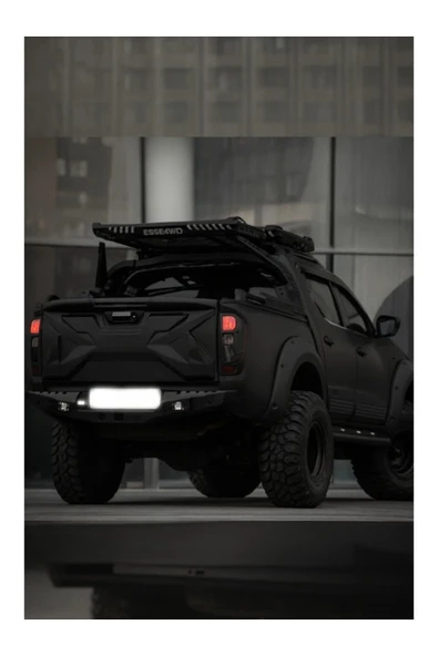 ROAL TUNİNG 2015-2020 MODEL UYUMLU NİSSAN NAVARA NP 300 BAGAJ KAPLAMA KABARTMA DODİK - Resim 2