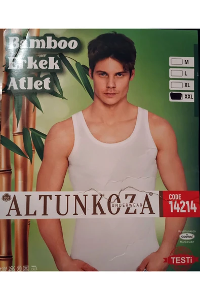 Altunkoza Underwear Underwear Erkek Bambu Atlet 12 Adet ( Bamboo ) 14214 ürün görseli