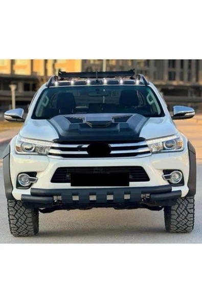 ROAL TUNİNG TOYOTA HİLUX SHARK ÖN TAMPON KORUMA 2015-2024 UYUMLU - Resim 2