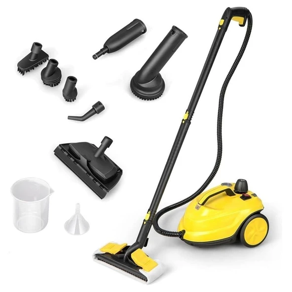 2000W 2L Profesyonel Buharlı Temizleme Makinesi – Yüksek Basınç, Derinlemesine Hijyen, Çok Amaçlı Buhar Temizleyici - Resim 2