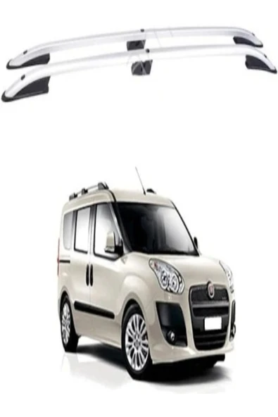 ROAL TUNİNG 2010+ UYUMLU FİAT DOBLO 2 TAVAN ÇITASI GRİ ürün görseli