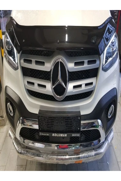 ROAL TUNİNG MERCEDES X CLASS KAPUT RÜZGARLIĞI KORUMA 2017+ uyumlu - Resim 2