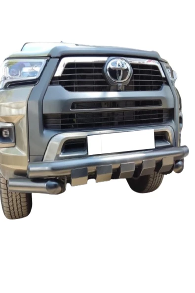 ROAL TUNİNG 2015+ MODEL ÜZERİ UYUMLU TOYOTA HİLUX ÖN SHARK TAMPON KORUMA DEMİRİ ürün görseli