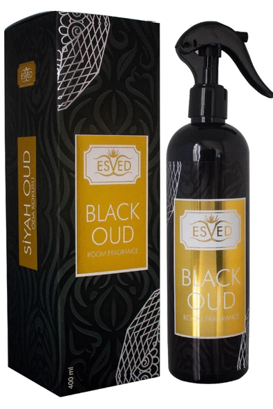 Amber ve Siyah Oud & Black Oud Oda ve Kumaş Spreyi Seccade Spreyi Oda Kokusu Koku 400 Ml. - Resim 2