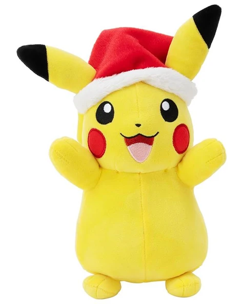 Pokemon Peluş Pikachu Figür Yılbaşı Serisi 20cm PKW3376 ürün görseli 1