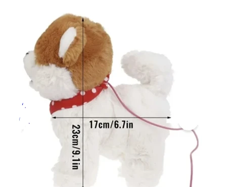 Oyuncak Tasmalı Pilli Ve Elektronik Husky Köpek - Resim 2