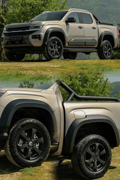 ROAL TUNİNG 2022+ VOLKSWAGEN AMAROK Uyumlu ÇAMURLUK DODİK SETİ(PARK SENSÖRLÜ) ürün görseli