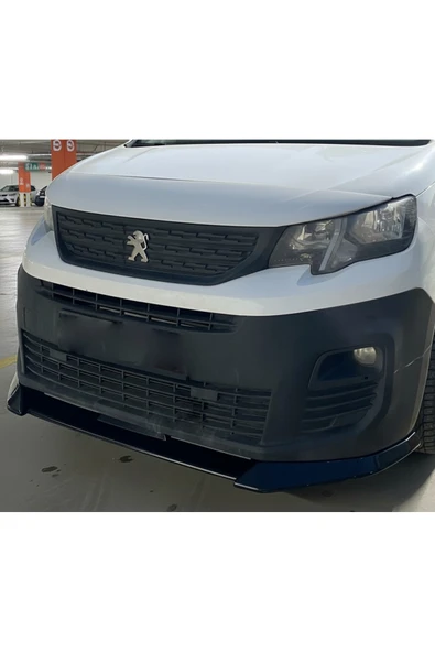 ROAL TUNİNG Peugeot Rifter 2019+ Ön Tampon Lip – Piano Black ABS Tuning Aksesuar (ROAL Tuning) ürün görseli