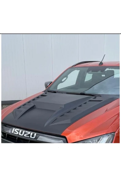 Isuzu D-Max 2021+ Kaput Scoop Kaplama Kabartma – ABS Tuning Aksesuar (ROAL Tuning) - Resim 2