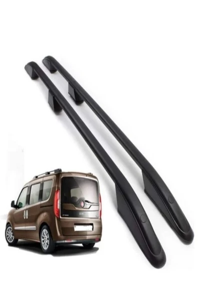 ROAL TUNİNG 2010 VE ÜZERİ UYUMLU FİAT DOBLO 2 TAVAN ÇITASI SİYAH ürün görseli