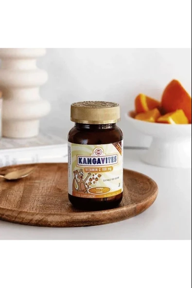 Solgar Kangavites Chewable Vitamin C 100 mg 90 Tablet 2 Adet ürün görseli