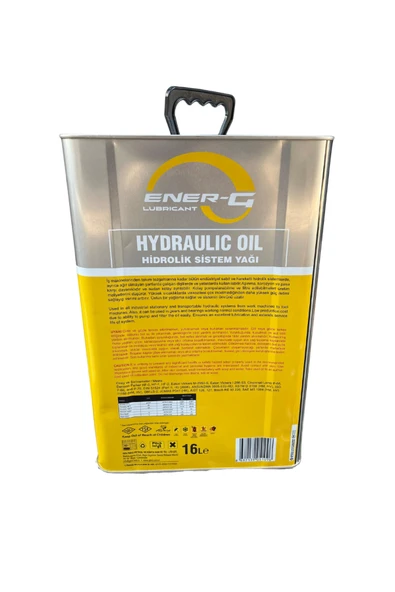 Ener-G 68 Numara Çok Amaçlı Hidrolik Sistem Yağı 16 L - Resim 2