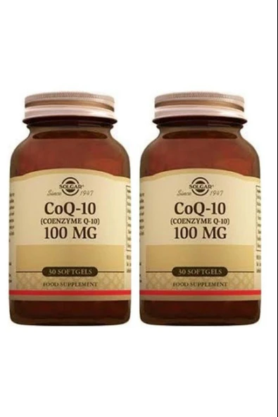 Solgar Coenzyme Q-10 100 Mg 30 Softgel 2 Adet ürün görseli