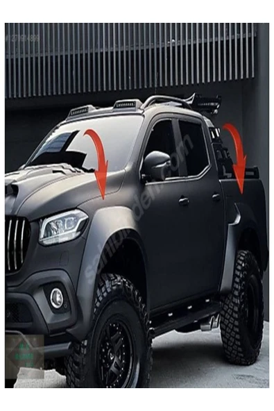 ROAL TUNİNG MERCEDES X CLASS JUMBO DODİK ÇAMURLUK KAPLAMA 2017+ ürün görseli