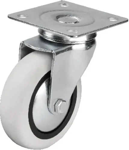 Hts 351 - 75x25 mm PVC Tablalı Tekerlek - 4 Adet ürün görseli 1