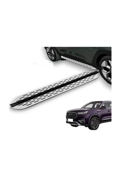 ROAL TUNİNG 2022+ÜZERİ UYUMLU CHERY TİGGO 8 YAN BASAMAK ürün görseli