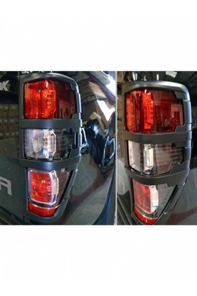 ROAL TUNİNG FORD RANGER ARKA STOP KORUMA ÇERÇEVESİ SİYAH 2015-2022 ARASI UYUMLUDUR. ürün görseli