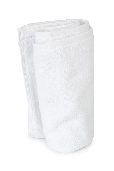 %100 Pamuk Yumuşak Dokulu Tüy Dökmez El Yüz ve Abdest Havlusu 50 X 90 cm - Beyaz - Resim 5