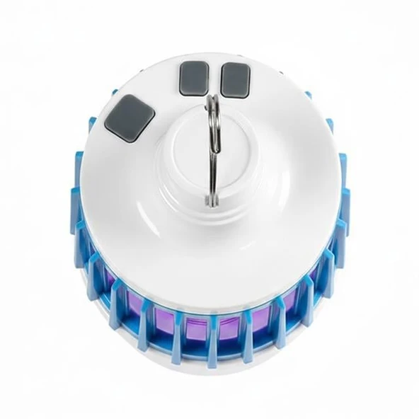 Powermaster MX-858 USB'li Sinek Öldürücü Özellikli 3 Modlu Şarjlı Kamp Feneri - Resim 3