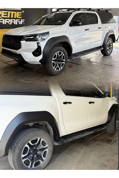ROAL TUNİNG 2020+ÜZERİ TOYOTA HİLUX ÇAMURLUK DODİK KAPLAMA KABARTMA KORUMA ürün görseli