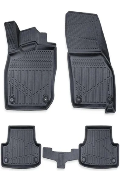 ROAL TUNİNG 2021 VE ÜZERİ UYUMLU VOLKSWAGEN GOLF 8 OTOMATİK HAVUZLU PASPAS 5D - Resim 2