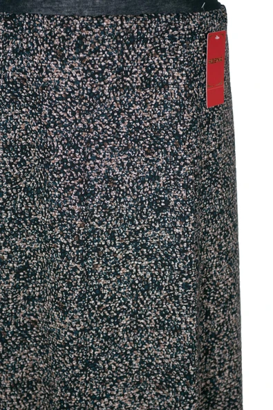 Hesna Kadın Ayşen Kışlık 8 Parça Astarsız Lastikli Petrol Etek D32 - Resim 2