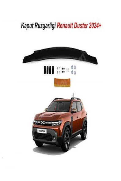 ROAL TUNİNG 2024+UYUMLU RENAULT DUSTER ÖN KAPUT KORUMA RÜZGARLIK ürün görseli