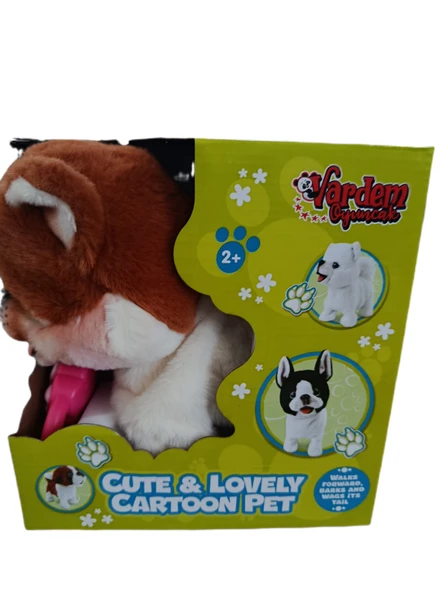 Oyuncak Tasmalı Pilli Ve Elektronik Husky Köpek ürün görseli 1