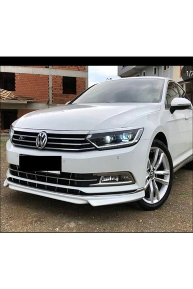 ROAL TUNİNG VOLKSWAGEN PASSAT B8 BOYANABİLİR ÖN TAMPON LİP 2015 VE ÜZERİ(BOYASIZ) - Resim 2