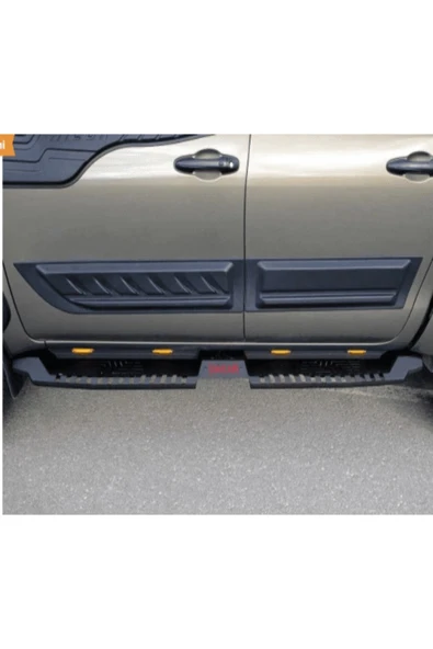 ROAL TUNİNG 2015+ MODEL VE ÜZERİ UYUMLU TOYOTA HİLUX OFFRODAD DAKAR TİPİ YAN BASAMAK LEDLİ - Resim 3