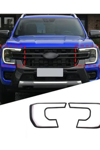 ROAL TUNİNG Ford Ranger T9 Ön Far Çerçevesi – ABS Tuning Aksesuar (ROAL Tuning) ürün görseli
