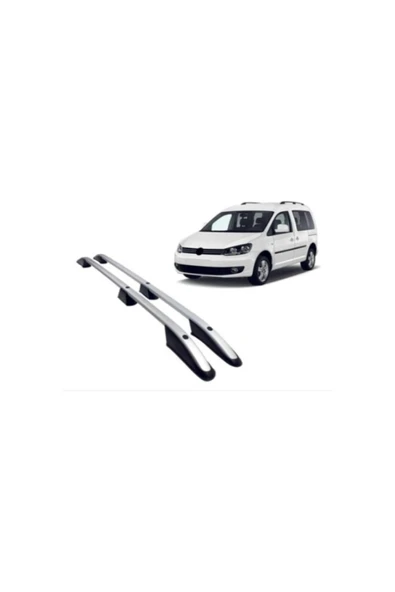 ROAL TUNİNG 2010-2020 MODEL ARASI UYUMLU VOLKSWAGEN CADDY 2 TAVAN ÇITASI GRİ ürün görseli