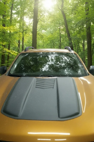 ROAL TUNİNG SsangYong Musso Kaput Scoop Kaplama Kabartma – ABS Tuning Aksesuar (ROAL Tuning) - Resim 2