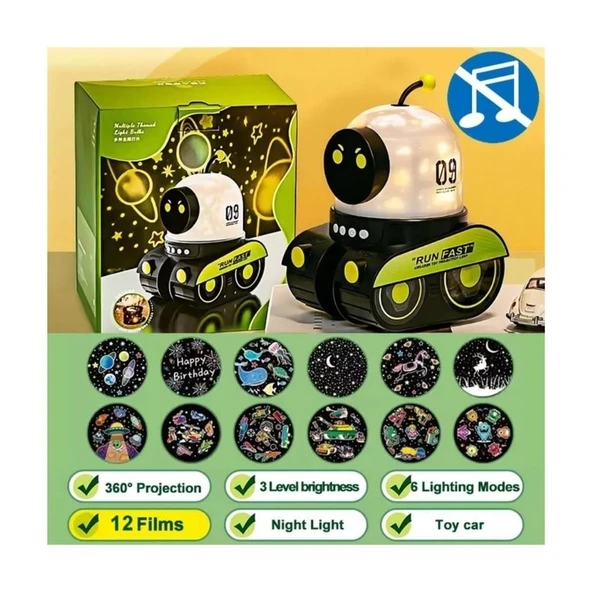 ROBOT SPACEWALKER Akıllı Yürüyen Işıklı Müzikli Oyuncak Robot, Hareketli Kollar, Ses Efektleri, Çocuk Eğitim ve Eğlence Robotu | HZLSTORE - Resim 4