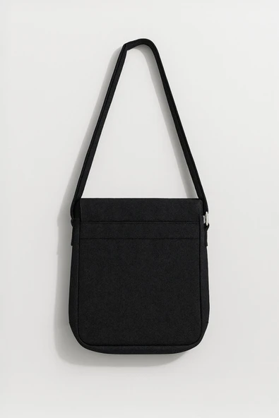 Kanvas Ayarlanabilir Askılı Omuz Çantası - Resim 3