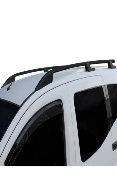 ROAL TUNİNG 2008 VE ÜZERİ UYUMLU FİAT FİORİNO TAVAN ÇITASI V2 SPORT SİYAH - Resim 2