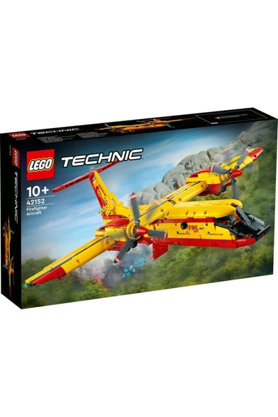 Technic İtfaiye Uçağı 42152-10 Yaş ve Üzeri Çocuklar İçin Model Uçak Projesi İçeren Yaratıcı Oy ürün görseli 1