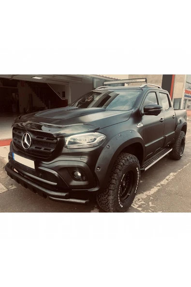 ROAL TUNİNG 2017+ ÜZERİ MERCEDES XCLASS ÇAMURLUK DODİK SETİ(VİDA GÖRÜNÜMLÜ - Resim 2