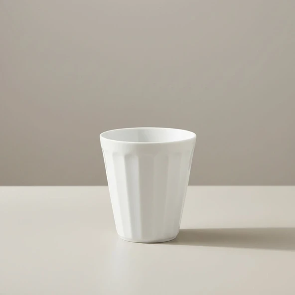 GÜRAL PORSELEN Güral 10 cm Rölyefli Çok Amaçlı Sunum Bardağı - Resim 5