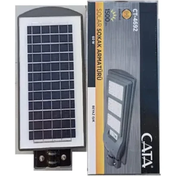 Cata CT-4692 60W Solar Sokak Armatür Cata - Resim 2
