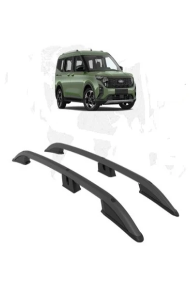 ROAL TUNİNG 2024 VE ÜZERİ UYUMLU FORD COURİER TAVAN ÇITASI SİYAH ürün görseli